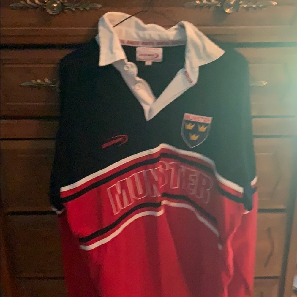 Men’s long sleeve polo